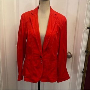 Marc Cain Red Women's Blazer, US6